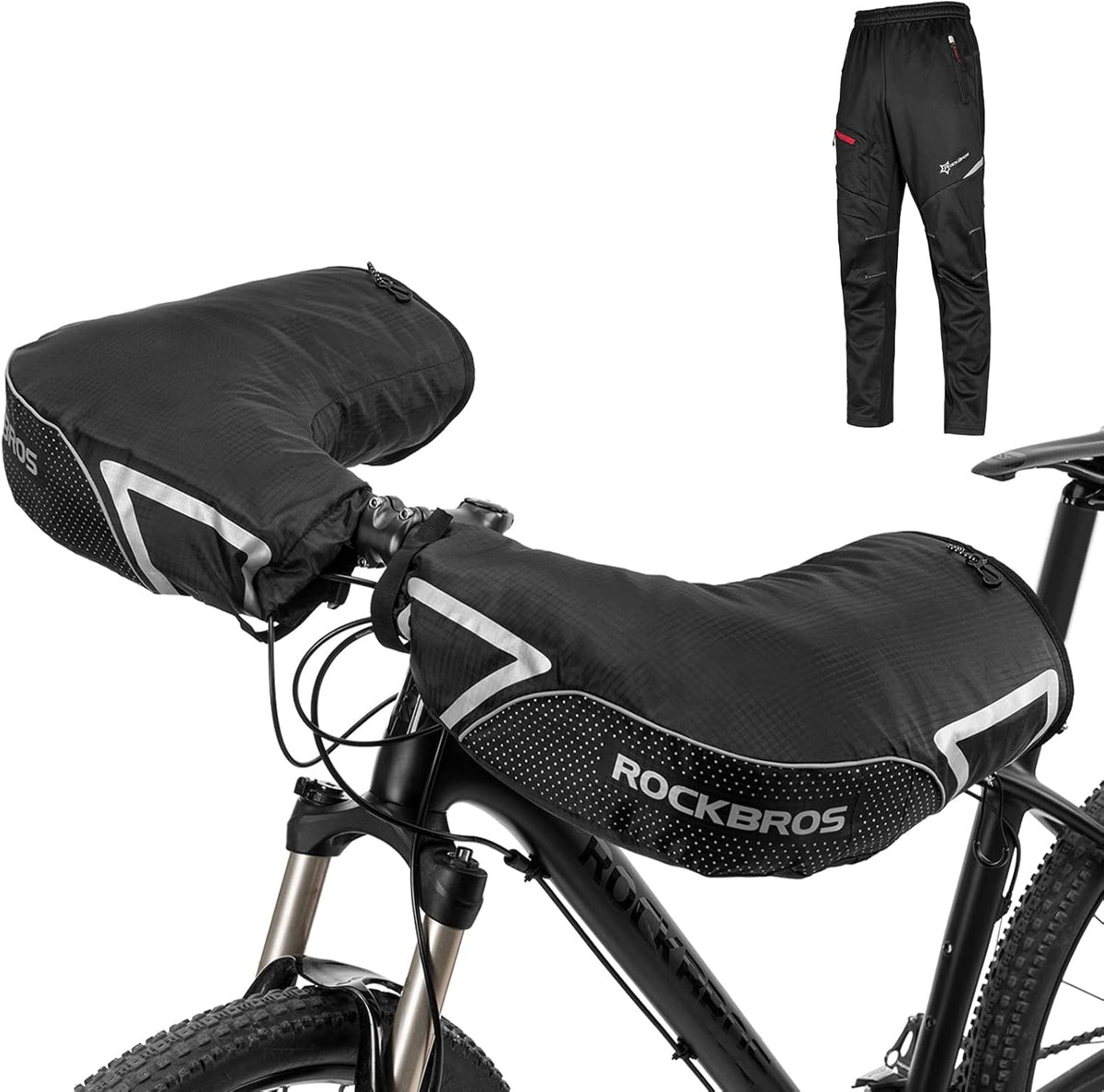 Winter Cycling Handlebar Mittens V17057