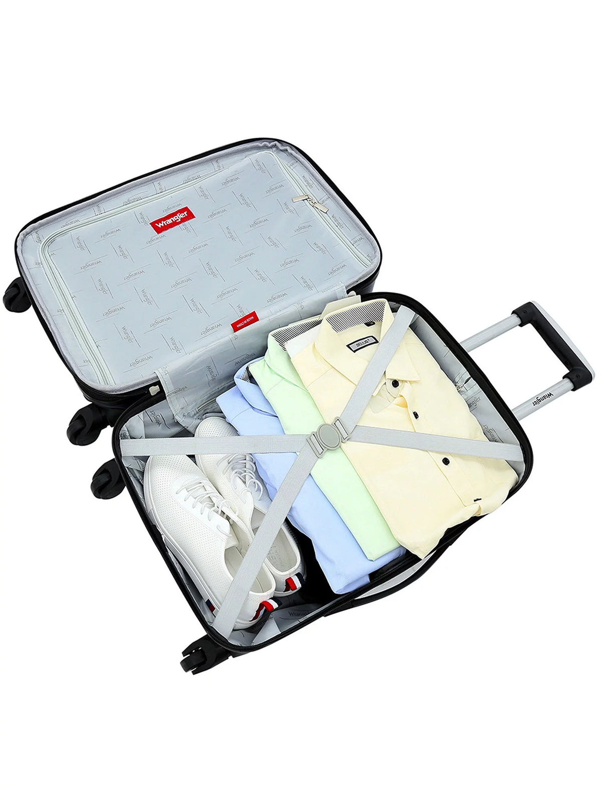 20” Carry-On Hard side Spinner Luggage - Navy T3093