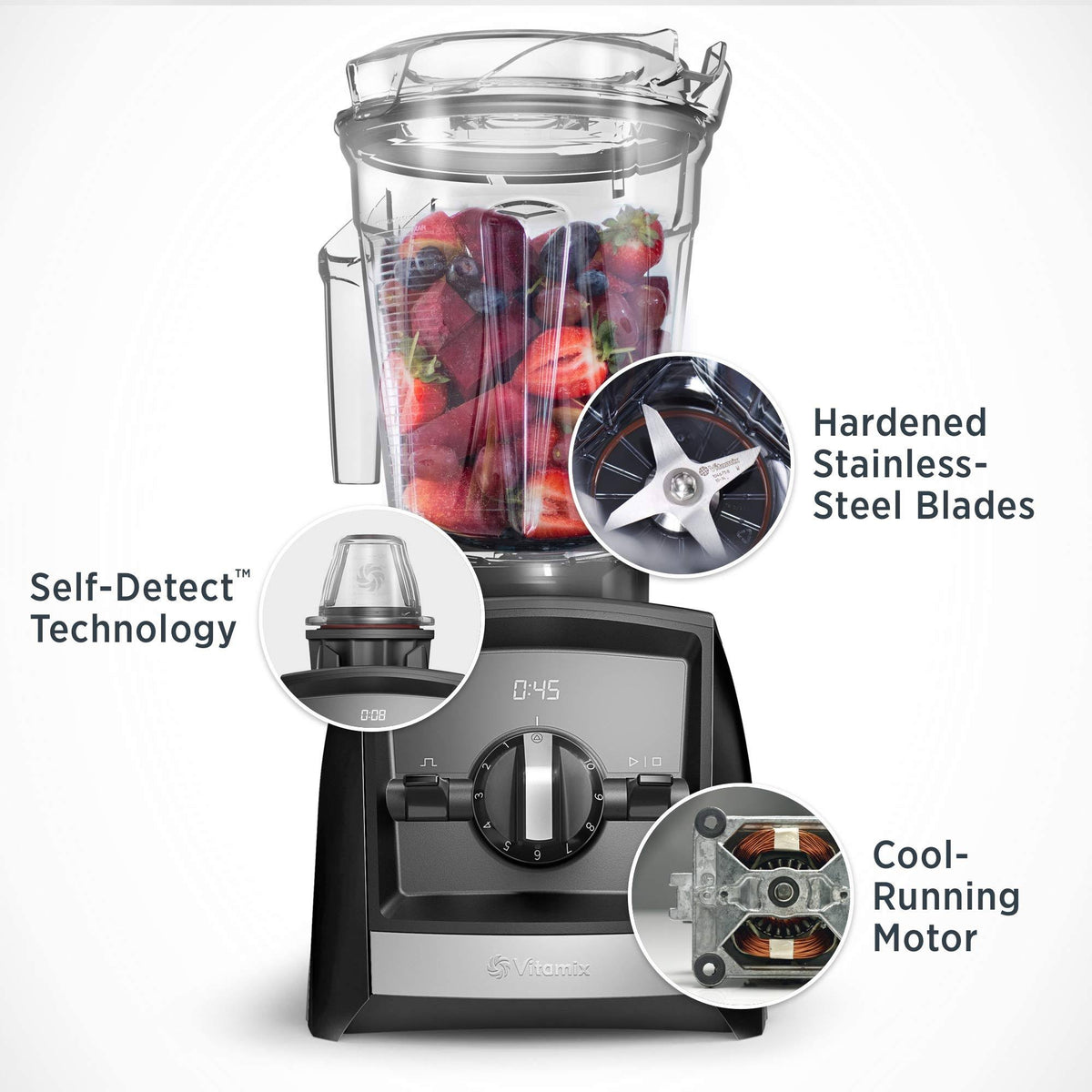 White Ascent Series Blender S719