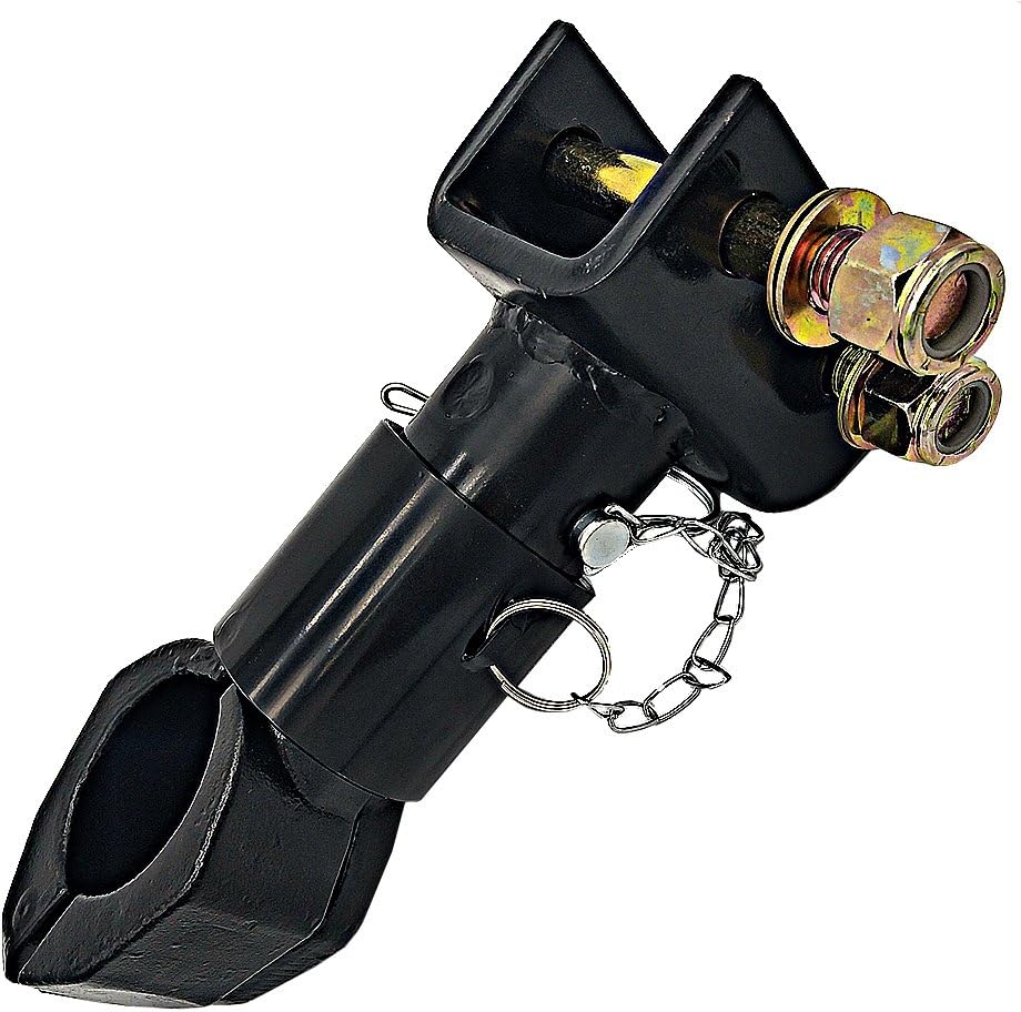 Gooseneck Adjustable Trailer Coupler 2-5/16" Ball Size 12500lbs Black Pack of 2 E109