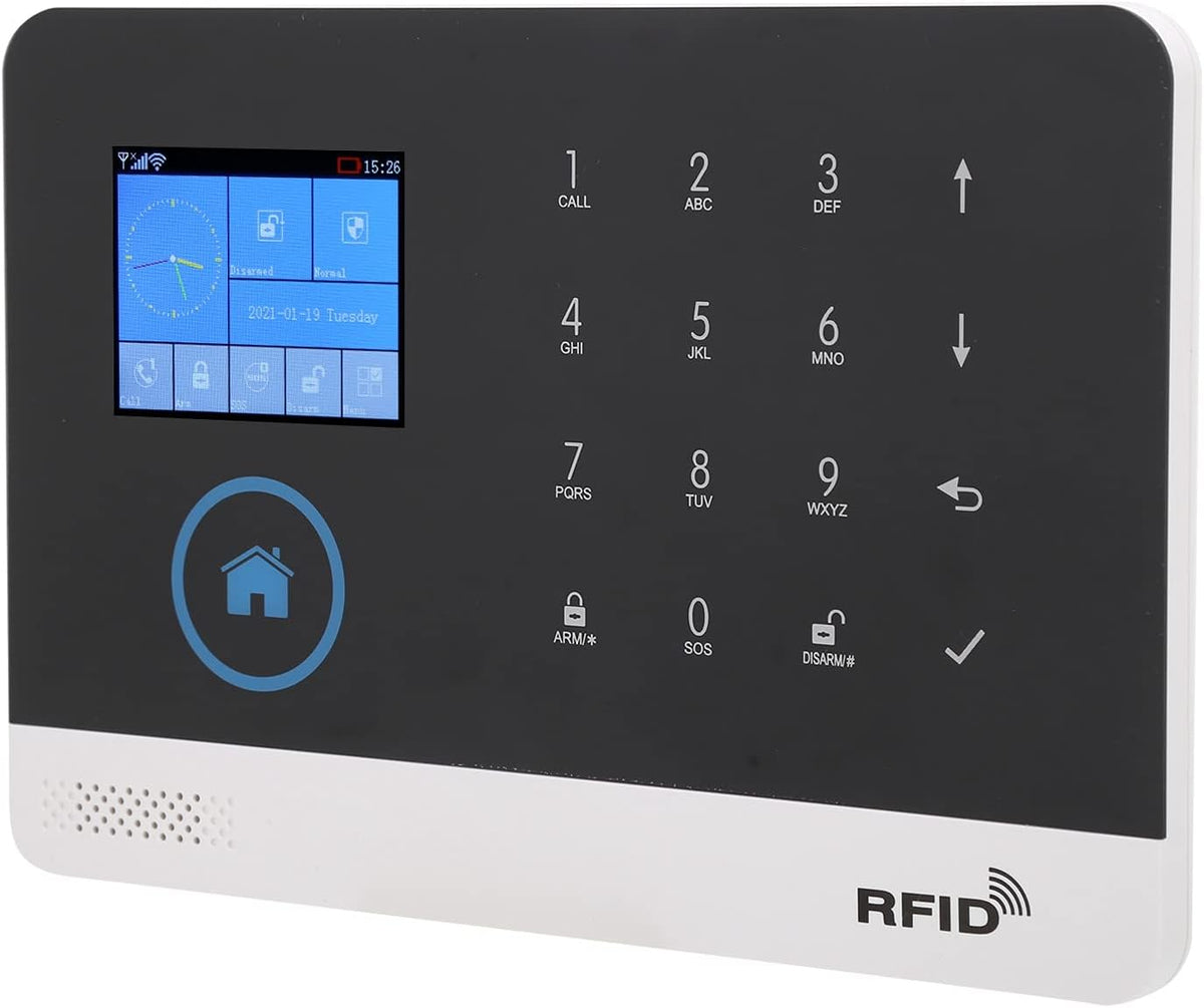 2.4in WiFi+GSM Smart Security Alarm System Kit I610