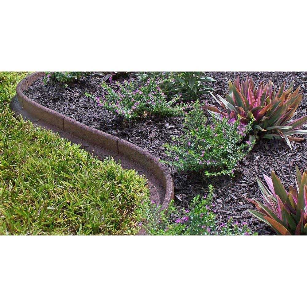 4 ft Rubber Landscape Edging M57175