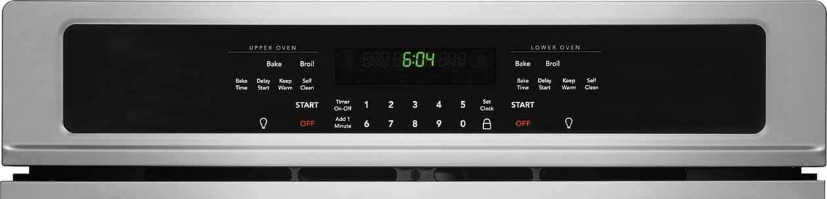 27 Inch 7.6 cu. ft. Electric Double Wall Oven in Stainless Steel F46013