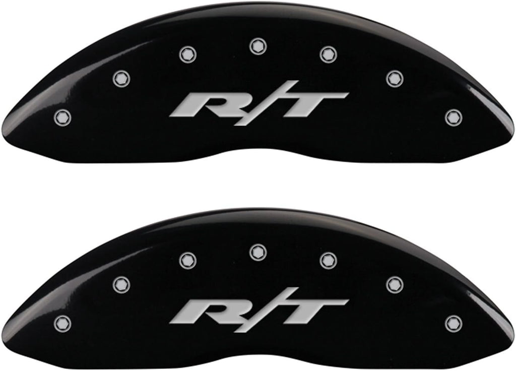 Red Powder Coat Finish Front and Rear Caliper Cover Set of 4 G280