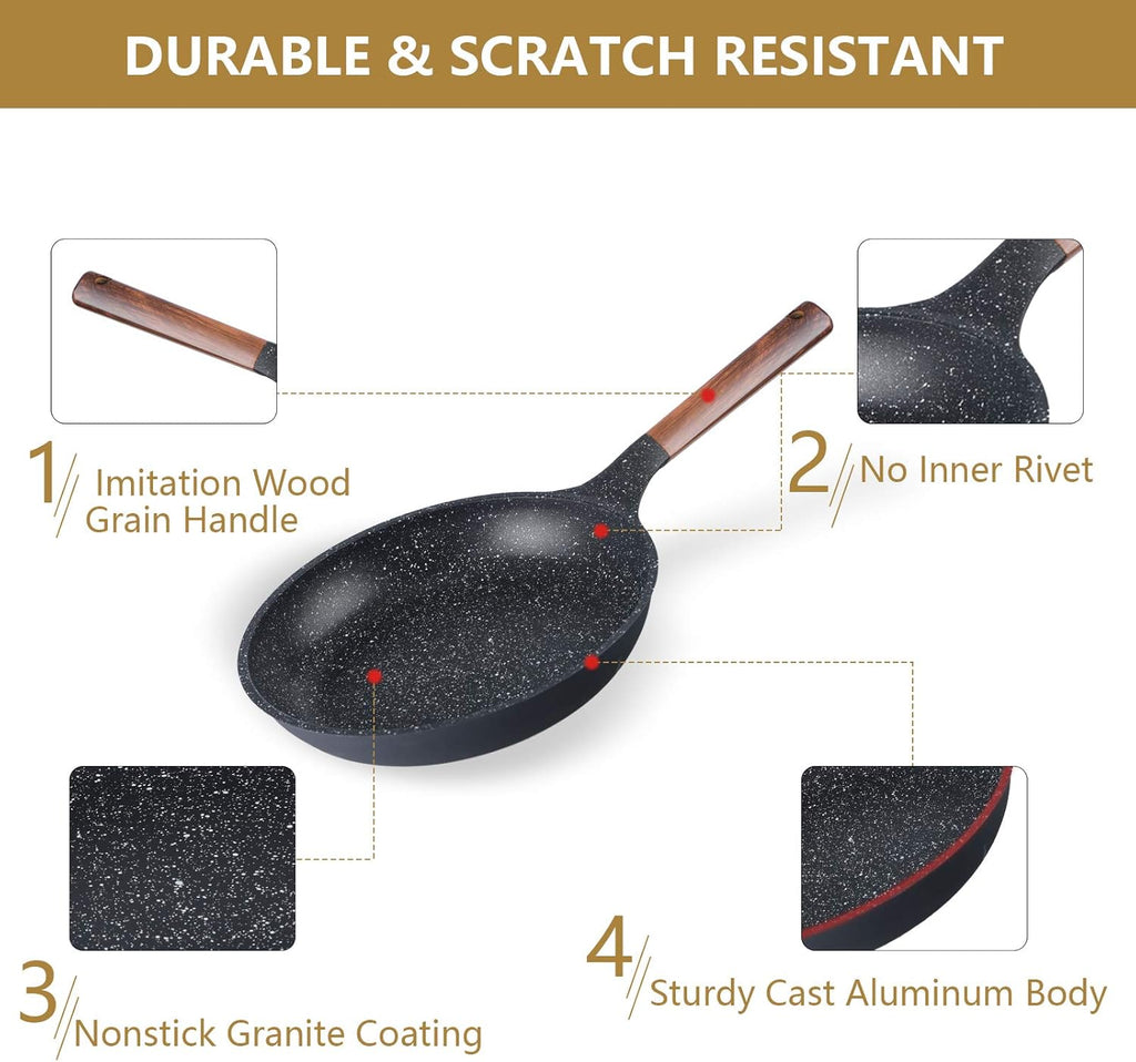 12 Piece Nonstick Die-cast Aluminum Cookware Set I777