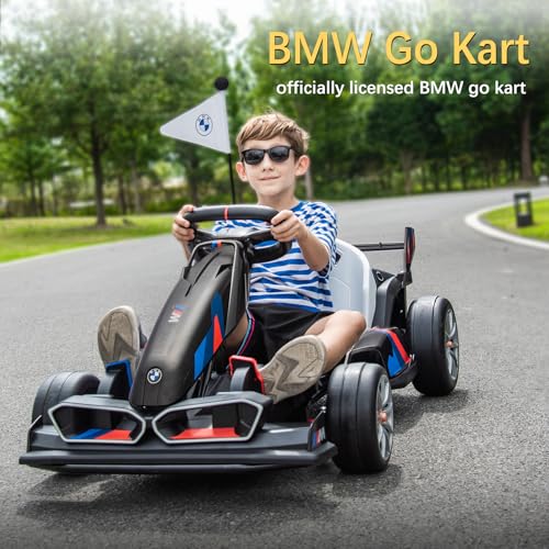 White 36V Electric Go Kart H4700