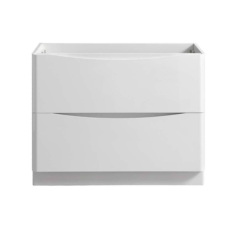 Glossy White Free Standing Bathroom Cabinet J7908