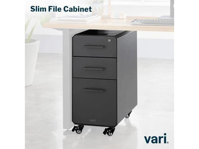 Slim File Cabinet with Three Drawers I513