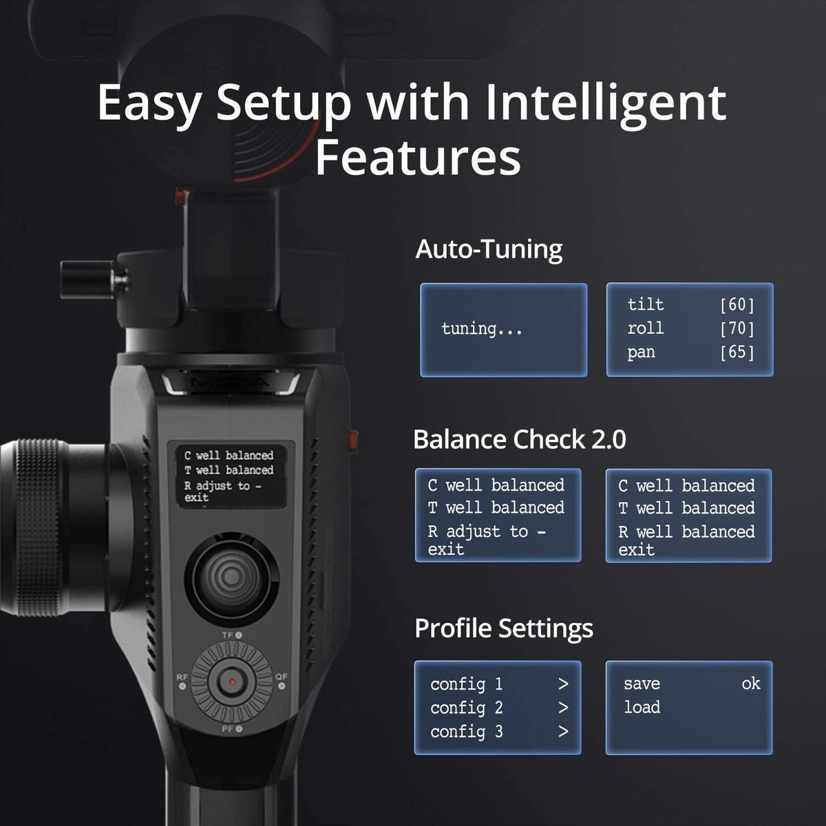 3-Axis Handheld Gimbal Stabilizer Z560109