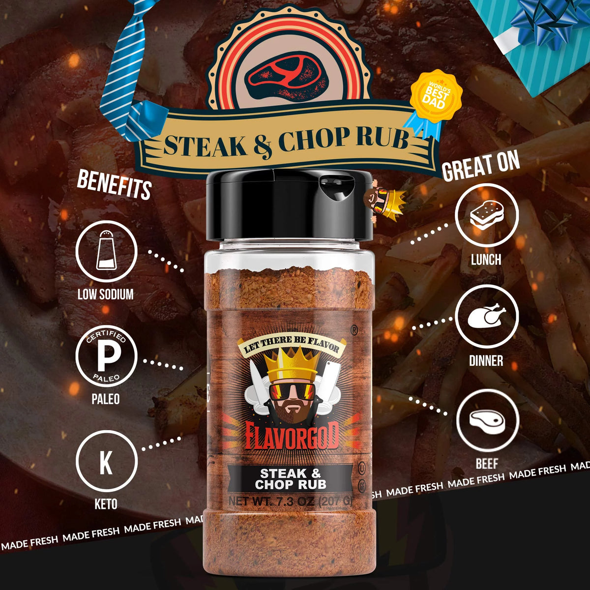 Steak & Chop Rub Double Pack F421