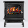 17 Inch 1400W Portable Electric Fireplace Heater with 3D Flame Effect A429461
