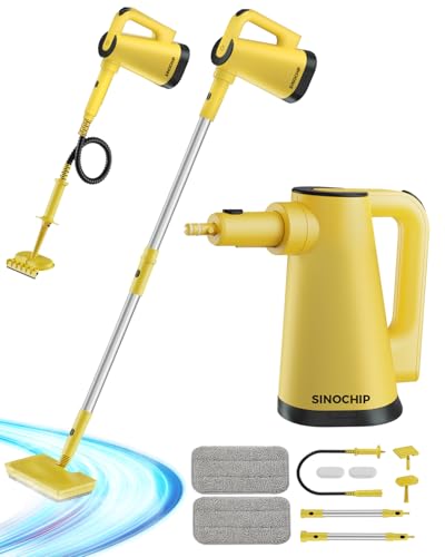Steam Mop with 7-in-1 Attachments, 13OZ Water Tank, 23ft Power Cord G8288
