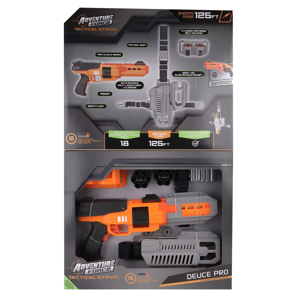 Manual Dart Blaster with 24 Foam Darts I228460