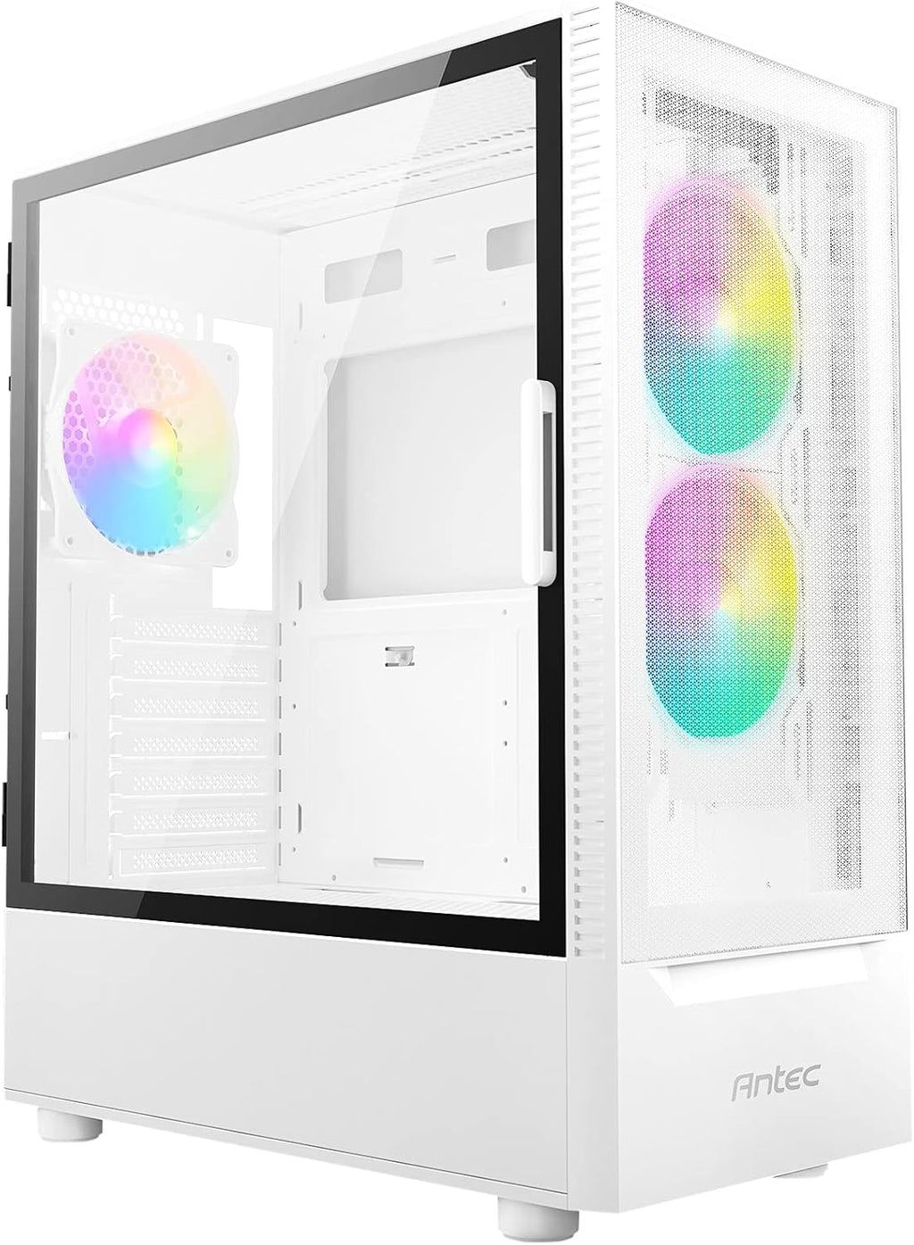 ATX Mid-Tower Case with Tempered Glass Side Panel and ARGB Fans K786041