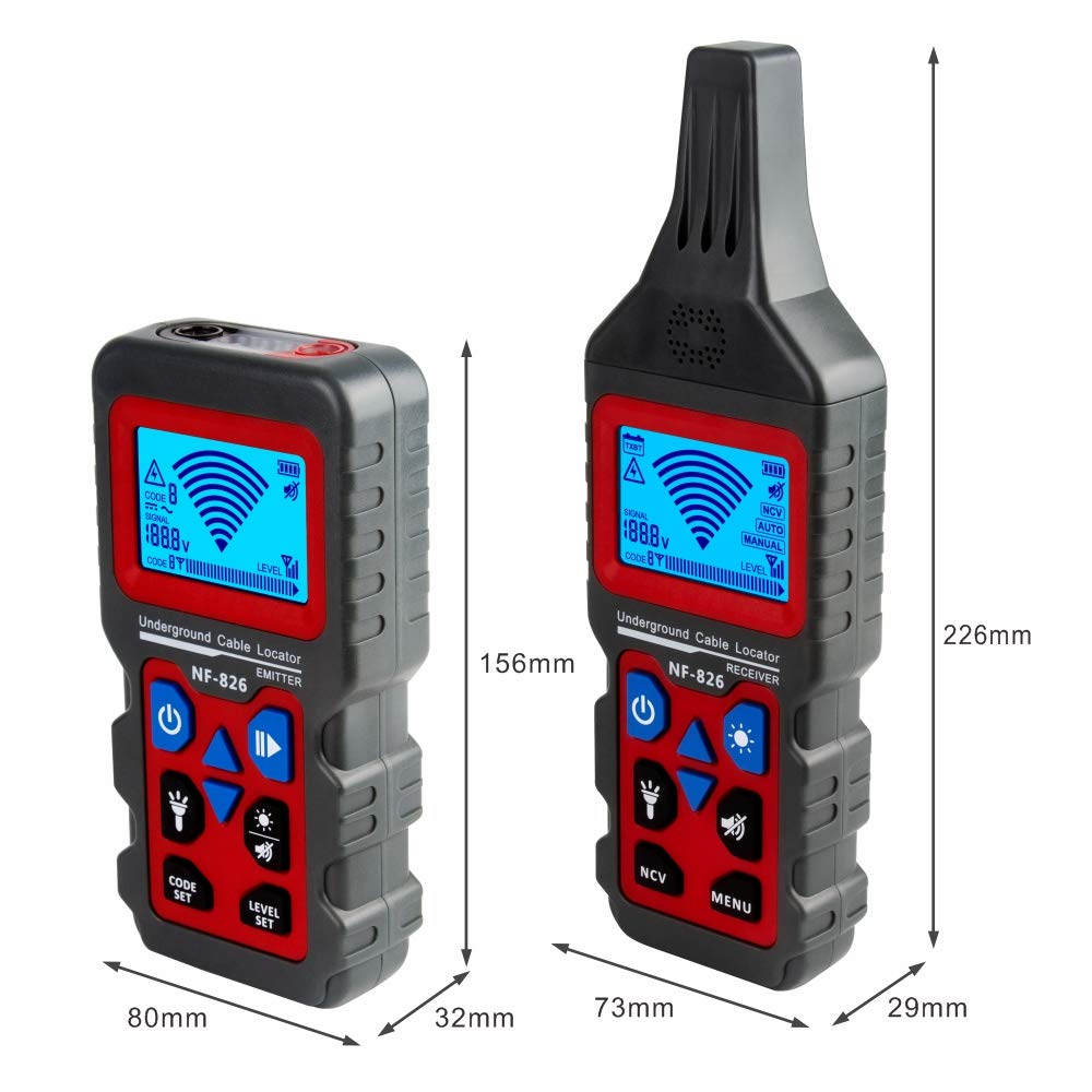 Underground Cable Tester Wire Locator Pack of 2 I665266