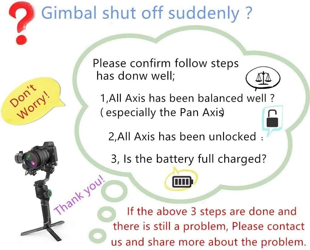 3-Axis Handheld Gimbal Stabilizer Z560109
