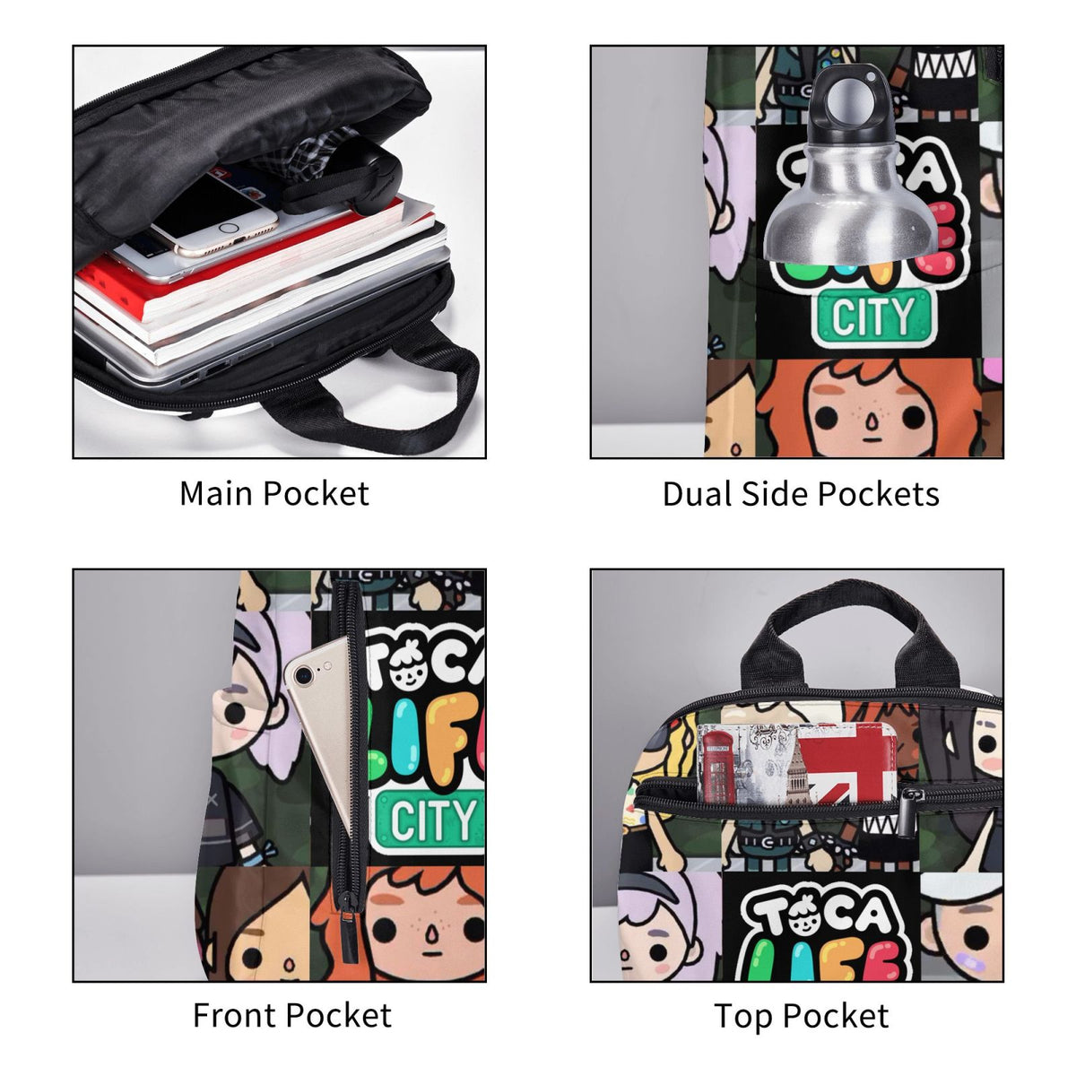 Cartoon Lightweight Backpack O230321