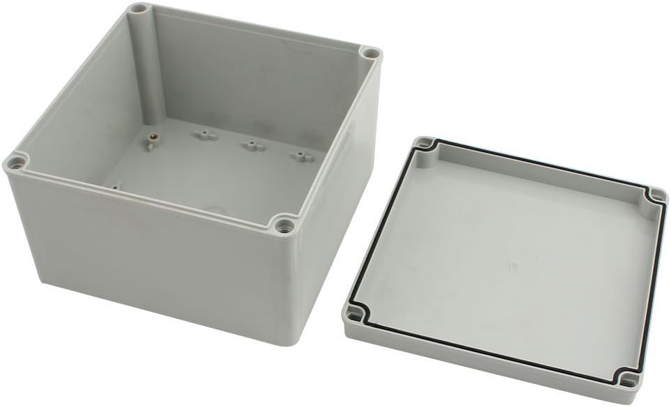 8x8x5.2 IP67 Dustproof Junction Box Gray Pack of 2 Q4030