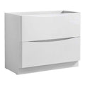 Glossy White Free Standing Bathroom Cabinet J7908