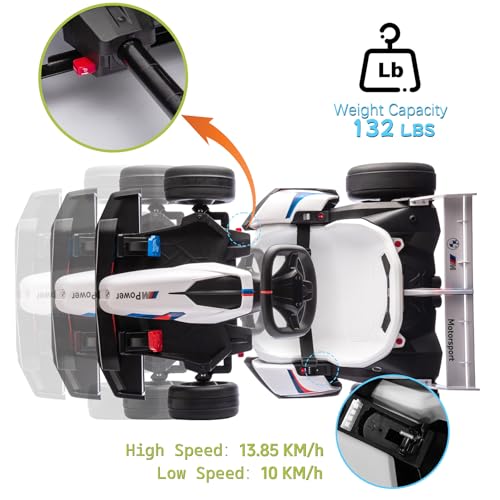 White 36V Electric Go Kart H4700