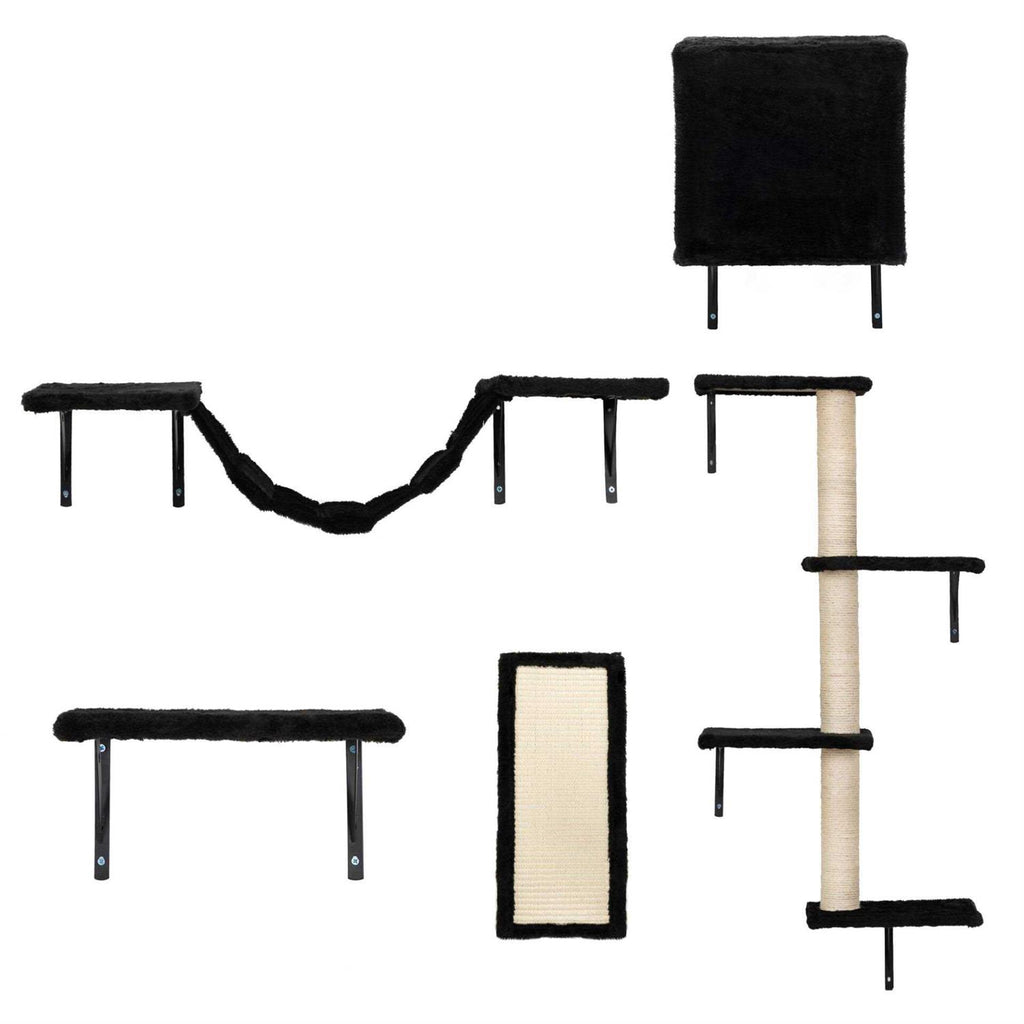 Wall Mounted Shelves Set Cat Tree O286138
