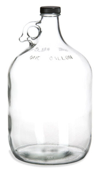 1 gallon Glass Water Bottle with 38 mm Cap H100