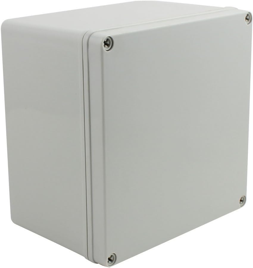 8x8x5.2 IP67 Dustproof Junction Box Gray Pack of 2 Q4030