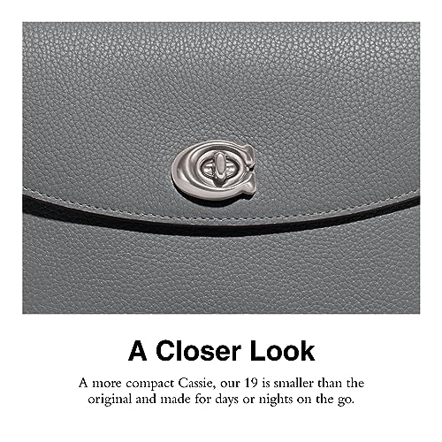 Polished Pebbled Leather Cassie Crossbody 19 E819