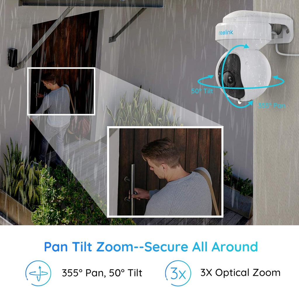 5MP HD PTZ WiFi Security Camera P317