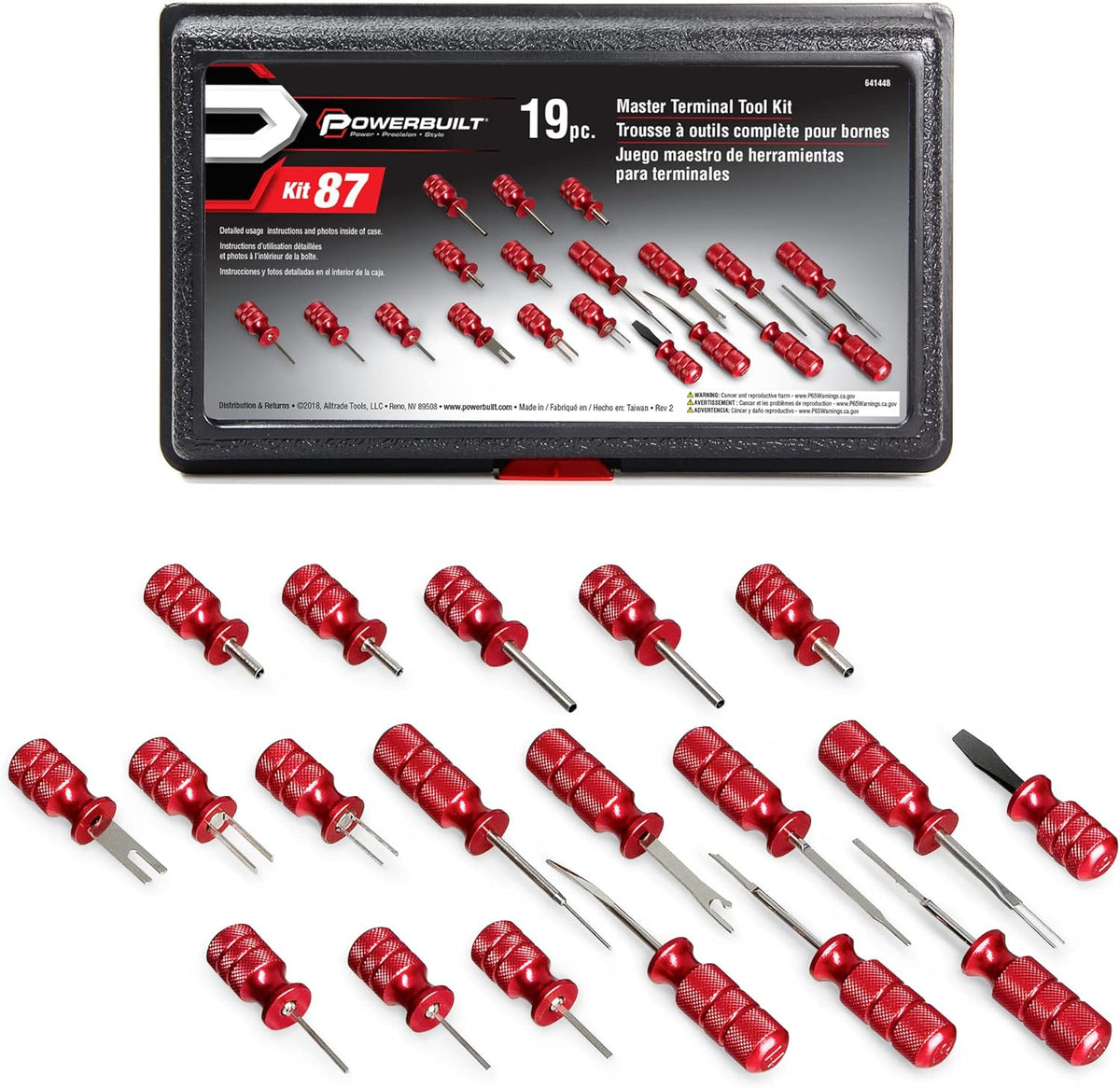 19 Piece Terminal Tool Kit B804059
