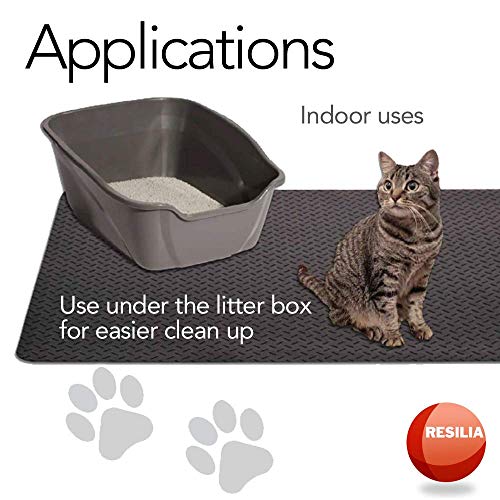 Silver Diamond Plate Under Grill Mat, 57 x 47 inches C601057