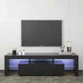 Modern Farmhouse Sliding Barn Door TV Stand up to 60 Inches T5722