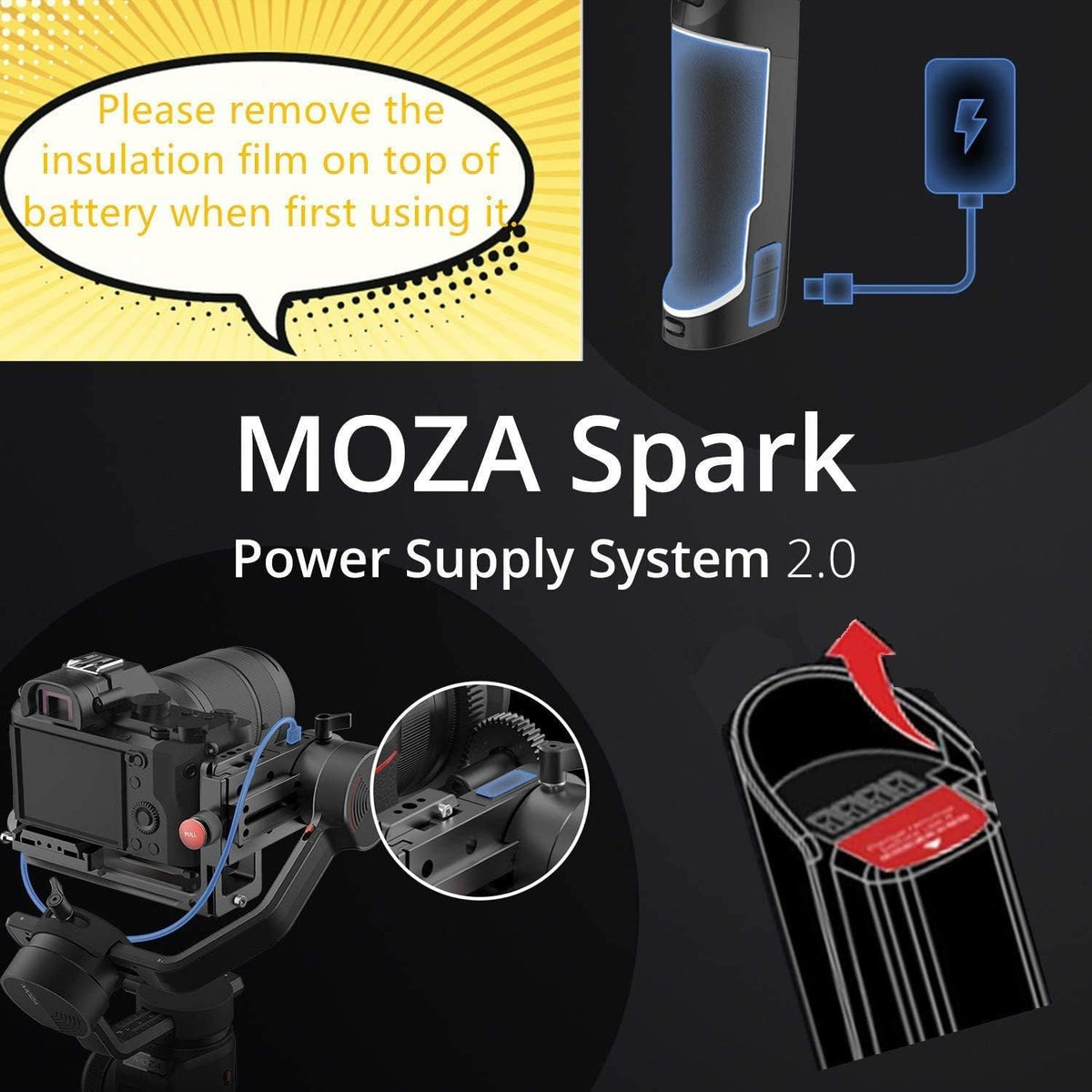 3-Axis Handheld Gimbal Stabilizer Z560109