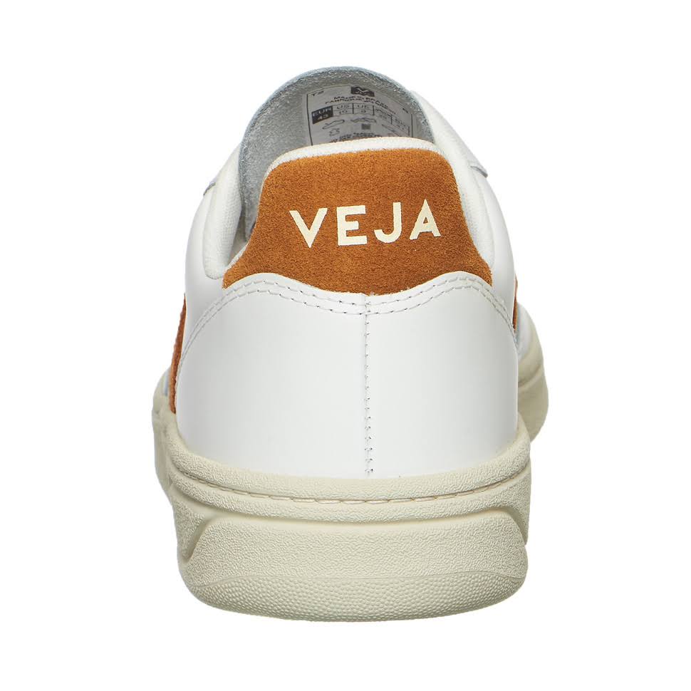 White Camel Leather Trainers F846431