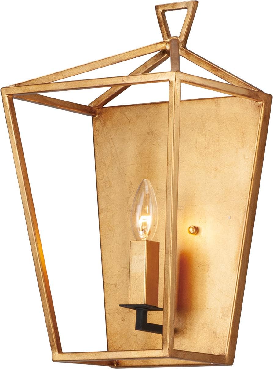 Black Satin Brass 1-Light LED Wall Sconce L274
