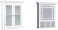 White Bathroom Cabinet U462