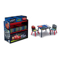 Toy Organizer and Kids Table and Chair Set With Storage (2 Chairs Included) F49132