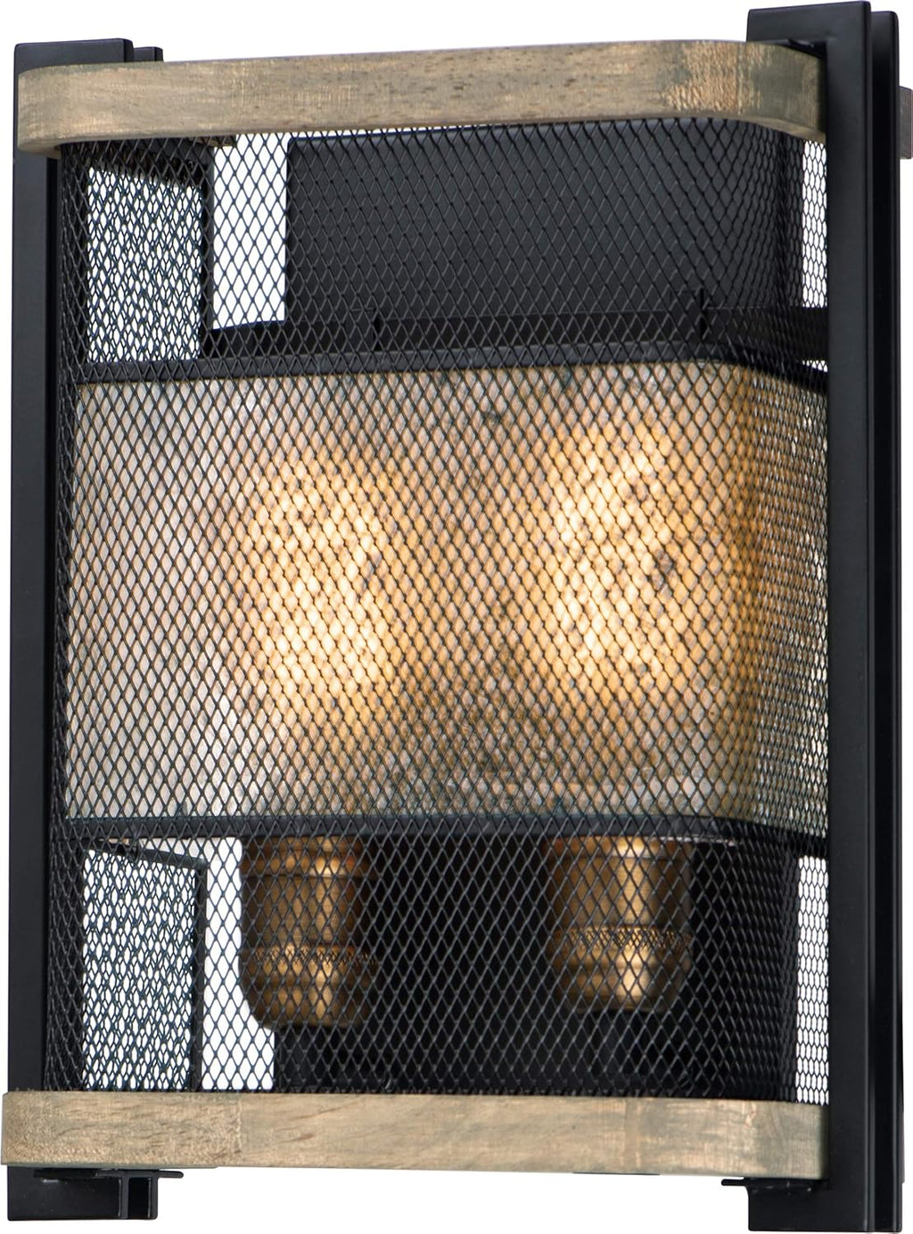 Black Satin Brass 1-Light LED Wall Sconce L274