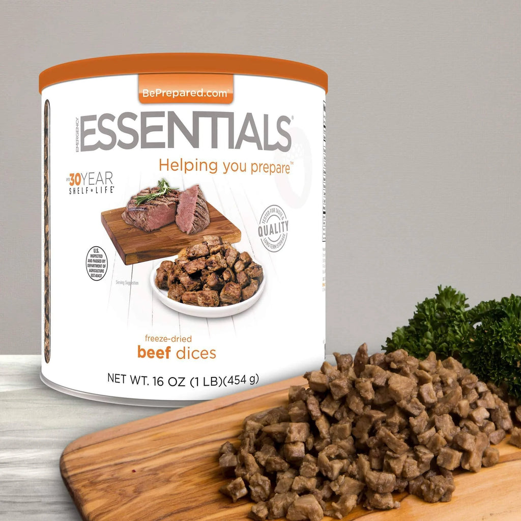 Freeze-Dried Beef Dices (Cooked) Large Can Z825059