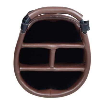 Brown Leather Cart Bag Q928