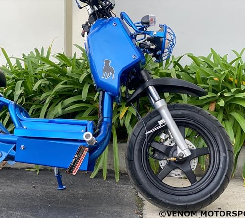 50cc Stretched Scooter Automatic Transmission Wide 205/30-12 Rear Tire Street Legal Moped W17448