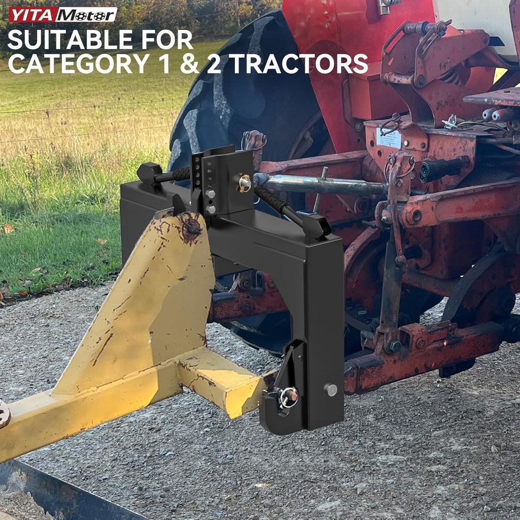 3 Point Quick Hitch with 2" Receiver Hitch Adaptation O658