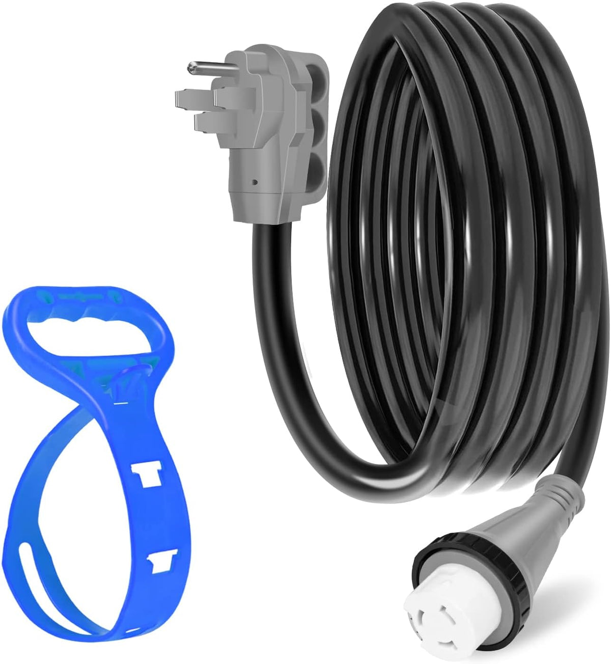 15FT 50 Amp RV Power Extension Cord with Cord Organizer M835