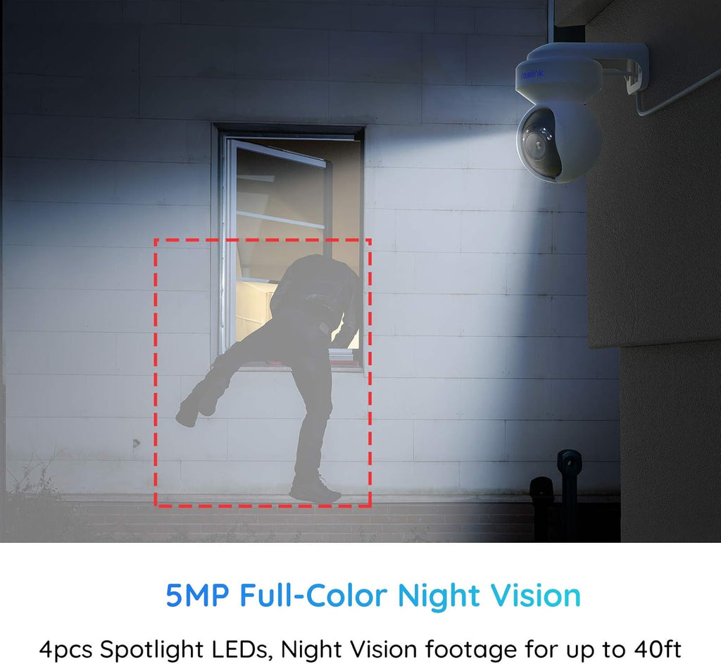 5MP HD PTZ WiFi Security Camera P317