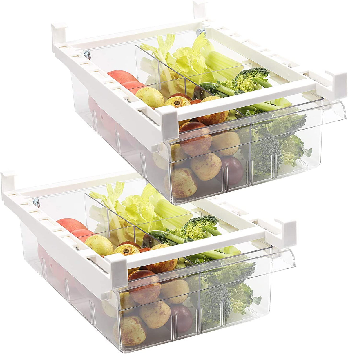 Pull-out Fridge Drawer Organizer H80608