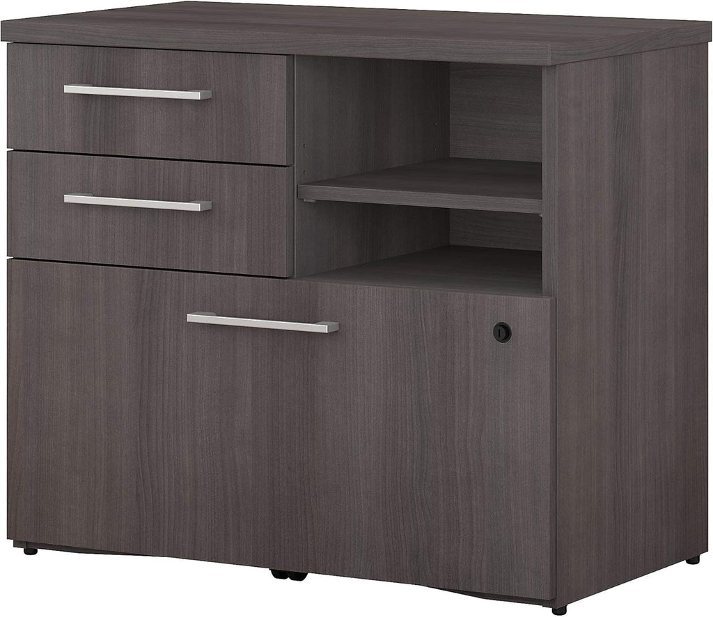 30W Piler Filer Cabinet in Storm Gray K341