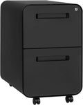 2-Drawer Modern Mobile File Cabinet C1332