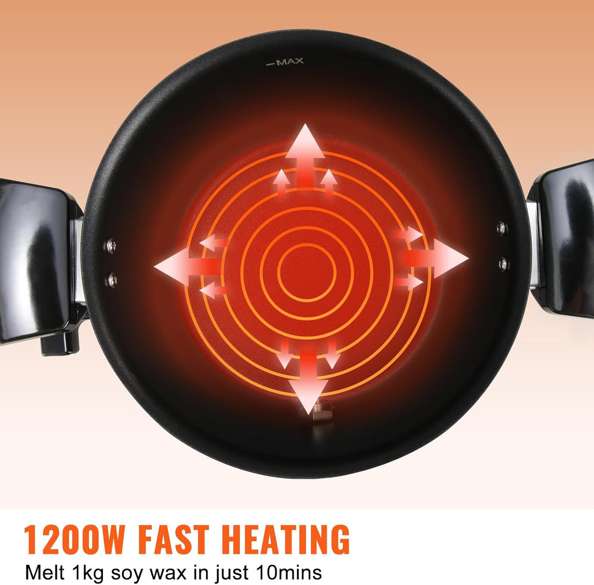 5 Liter Electric Wax Melting Pot with Temperature Control D951484