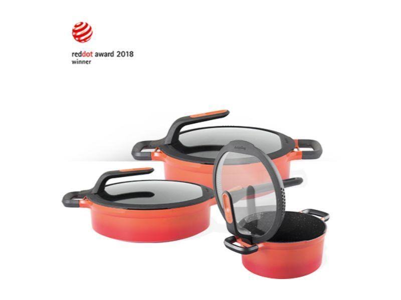 Cast Aluminum Non-Stick Covered Saute Pan Q12904