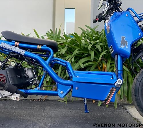 50cc Stretched Scooter Automatic Transmission Wide 205/30-12 Rear Tire Street Legal Moped W17448